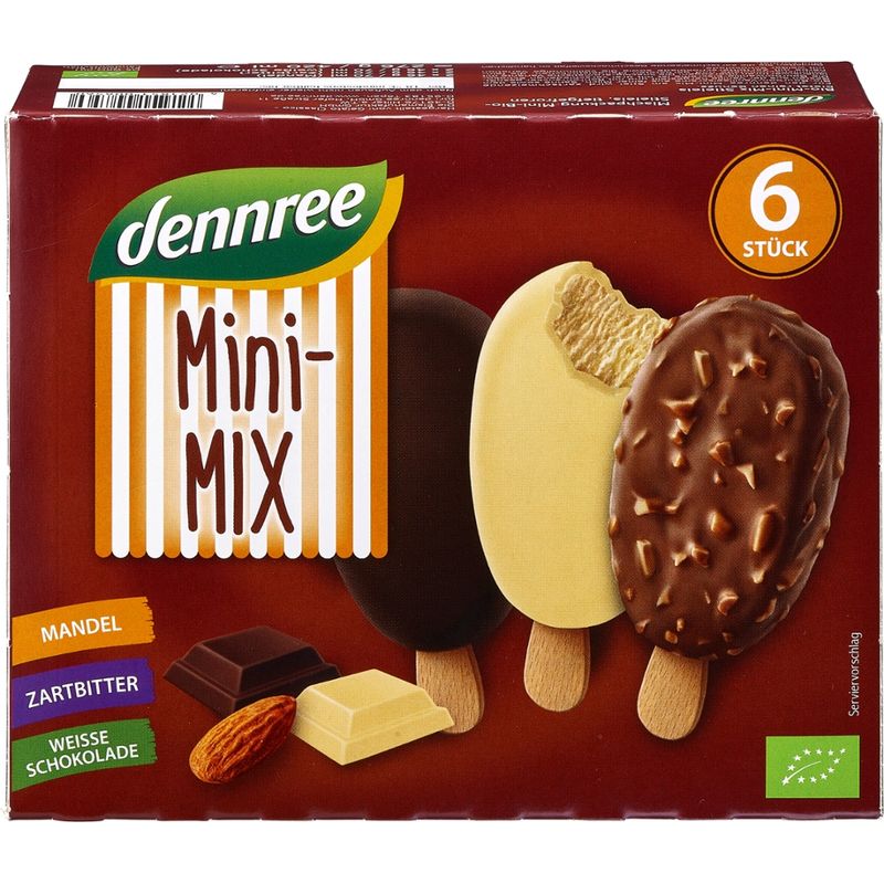 dennree Mini-Mix Stieleis - Produktbild