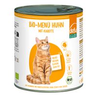 Katze Bio-Menü Huhn mit Karotte - Produktbild