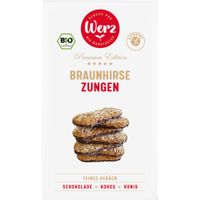 Braunhirse Zungen mit Schokolade, glfr, BIO - Produktbild