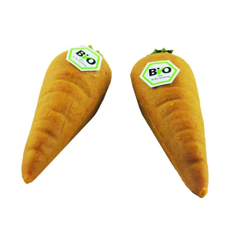 Funsch Marzipan BIO Möhre im Korb - Produktbild
