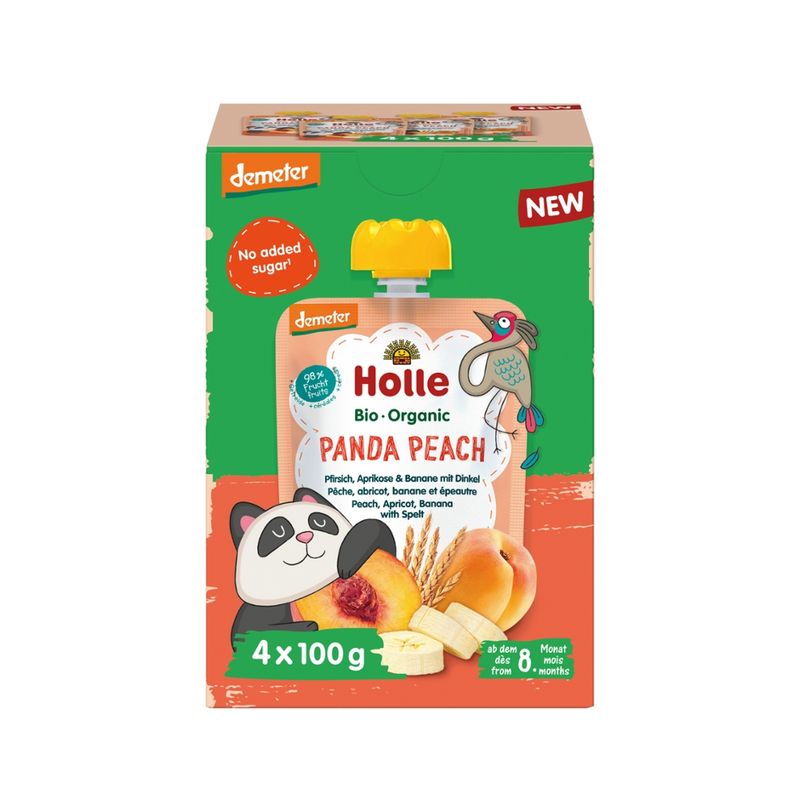 Holle  Multipack Panda Peach - Produktbild