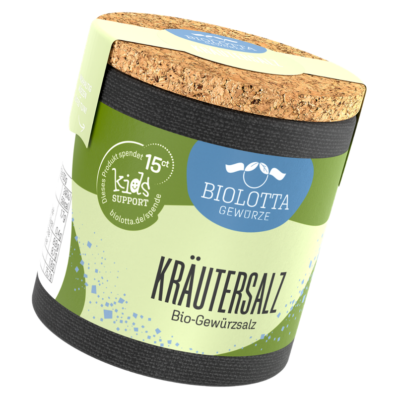 Biolotta Biolotta Korkdose Kräutersalz Bio-Gewürzsalz - Produktbild
