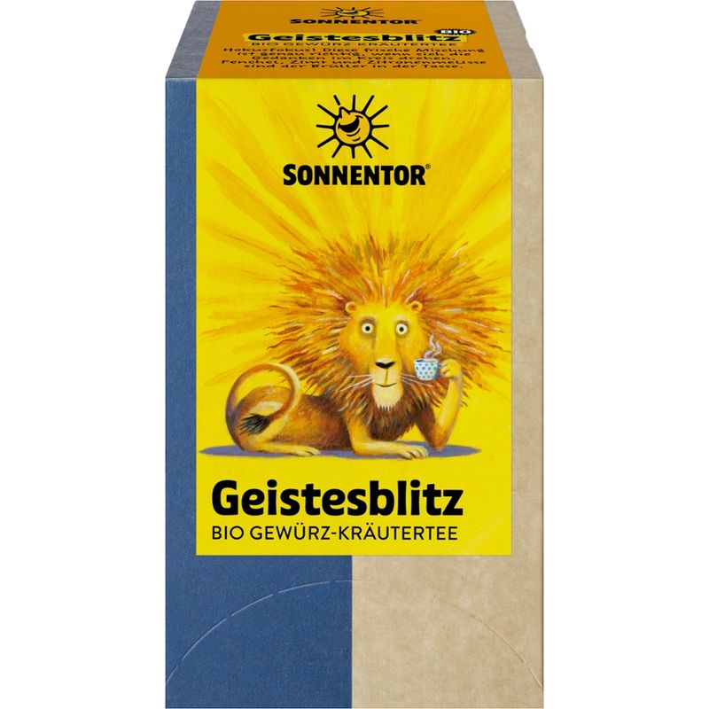 Sonnentor Geistesblitz Tee, Doppelkammerbeutel - Produktbild