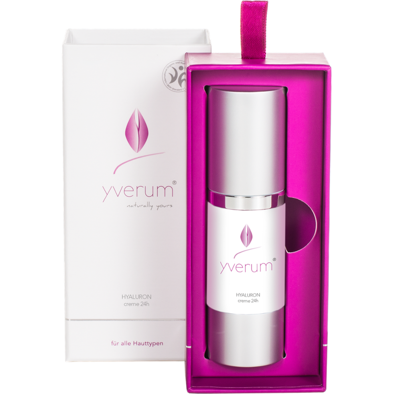 yverum naturally yours yverum HYALURON creme 24h, 30 ml - Produktbild