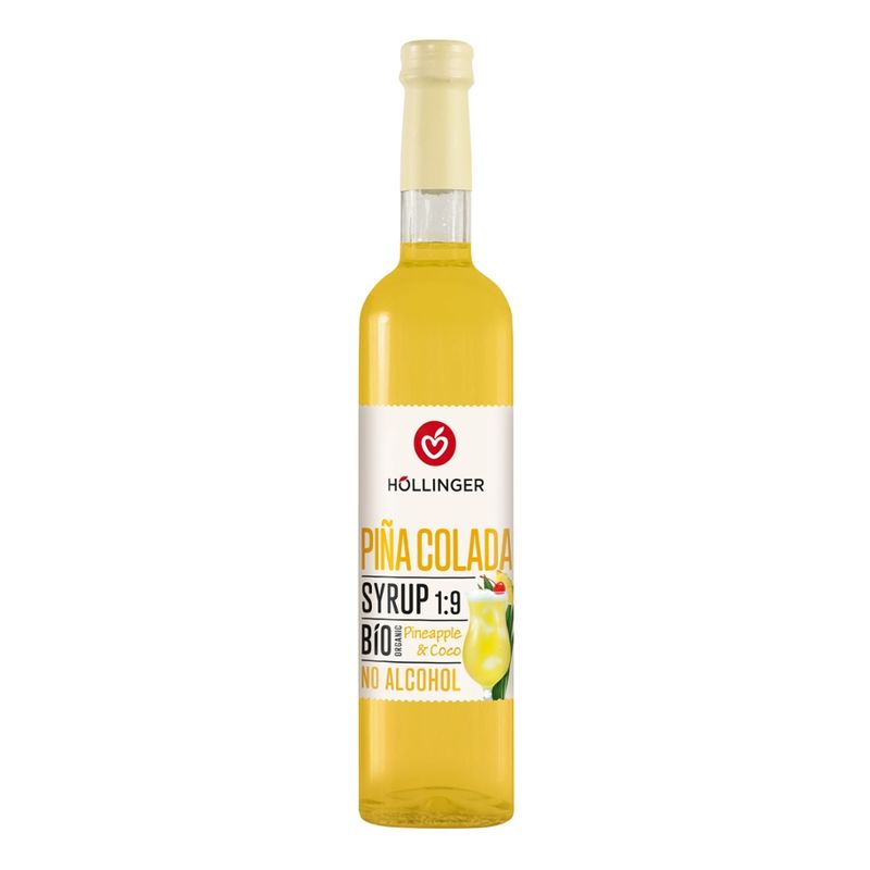 IMS Höllinger Bio Pina Colada Cocktailsirup 500ml Glas Flasche - Produktbild