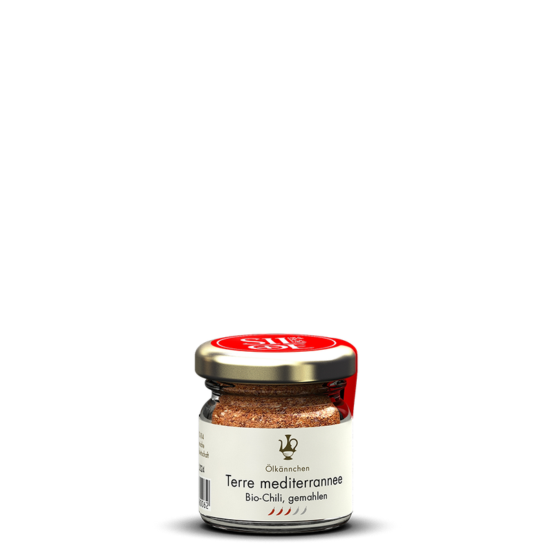 Ölkännchen Ölkännchen Terre mediterranee, rotes Chili Pulver, Toskana IT 15g im Gläschen - Produktbild