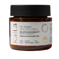 LIV HAPPY BIO ARTISCHOCKENBLATT 600 mg Extrakt 60 Tage KUR - Produktbild