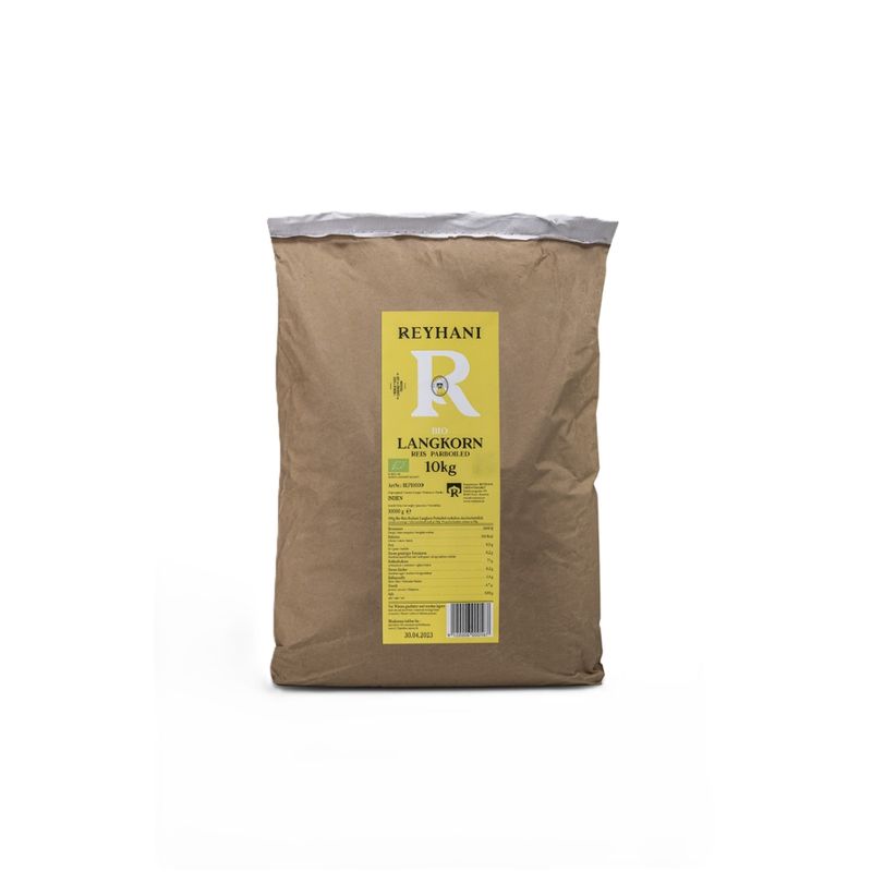 Reyhani Reyhani Bio Langkorn parboiled 10kg - Produktbild