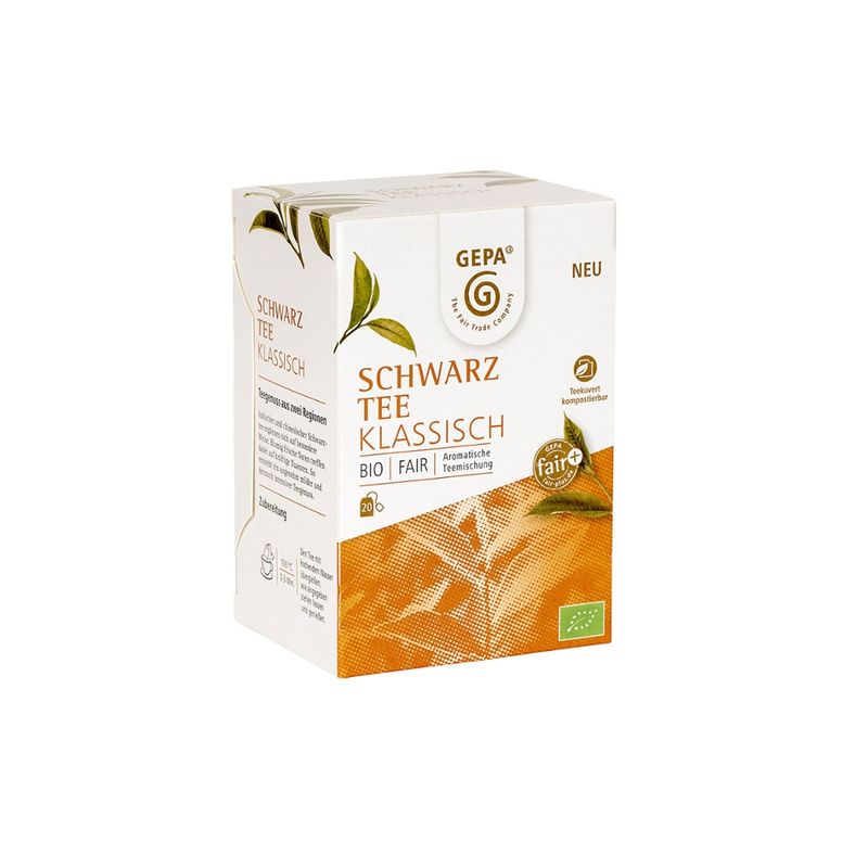 GEPA - The Fair Trade Company Bio Schwarztee Klassisch - Produktbild