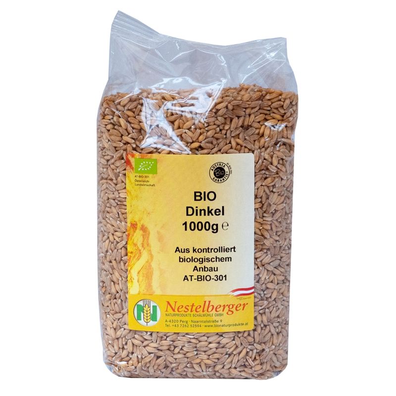 Nestelberger Bio Dinkel 1kg - Produktbild