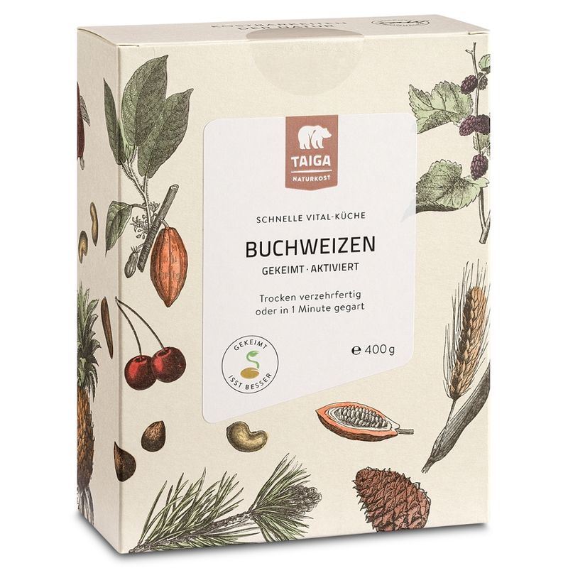 TAIGA NATURKOST Buchweizen gekeimt und aktiviert, bio - Produktbild