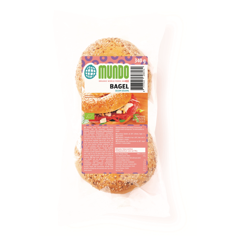 OMundo OMundo Bio Bagel Sesam - Produktbild