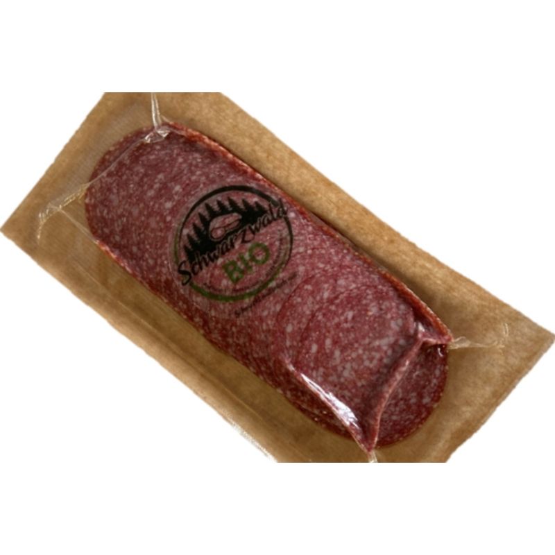 Metzgerei Reichenbach Bio Bauernsalami geschnitten 80g - Produktbild