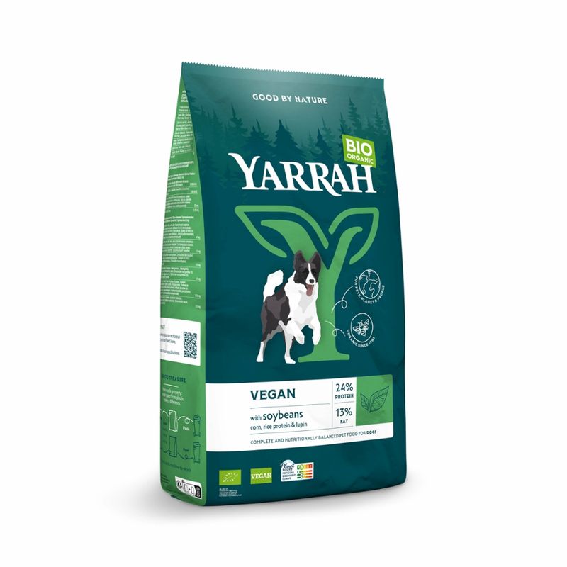 Yarrah Organic Petfood Yarrah Bio Hund Trockenfutter Erwachsene Vegan Affenbrotbaum & Kokosöl - Produktbild