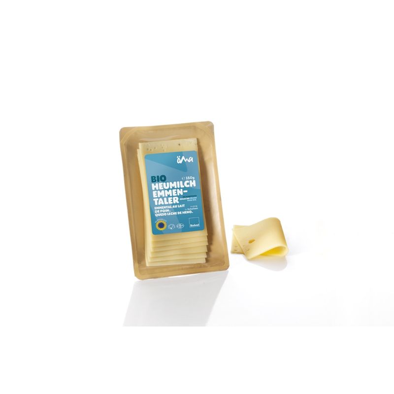 ÖMA ÖMA Heumilch Emmentaler Scheiben, Bioland - SB - Produktbild