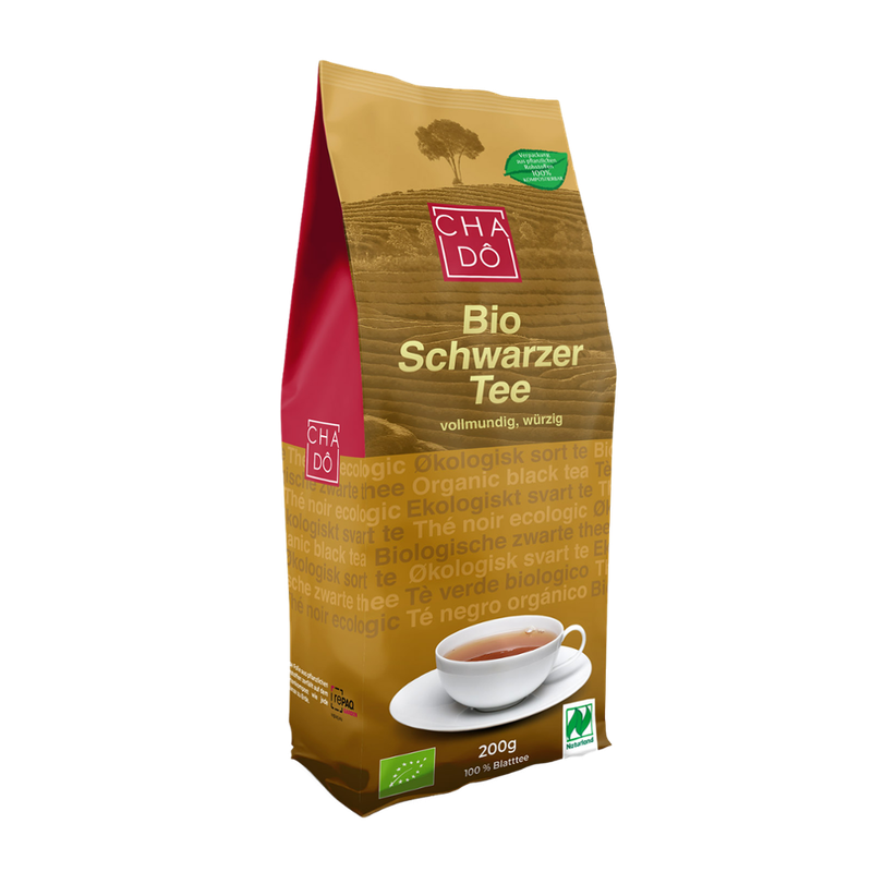 Cha Dô Bio Schwarzer Tee Naturland - Produktbild