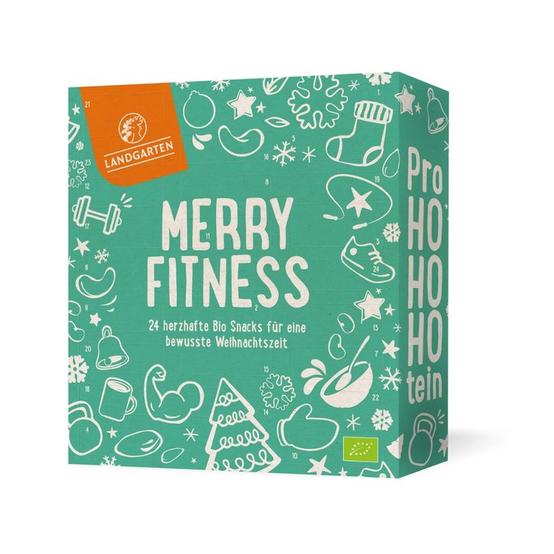 Landgarten Adventskalender Bio LG26 Merry Fitness 2026 - Produktbild