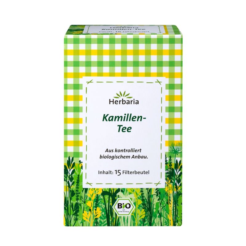 HERBARIA Kamillen-Tee bio 15 FB - Produktbild