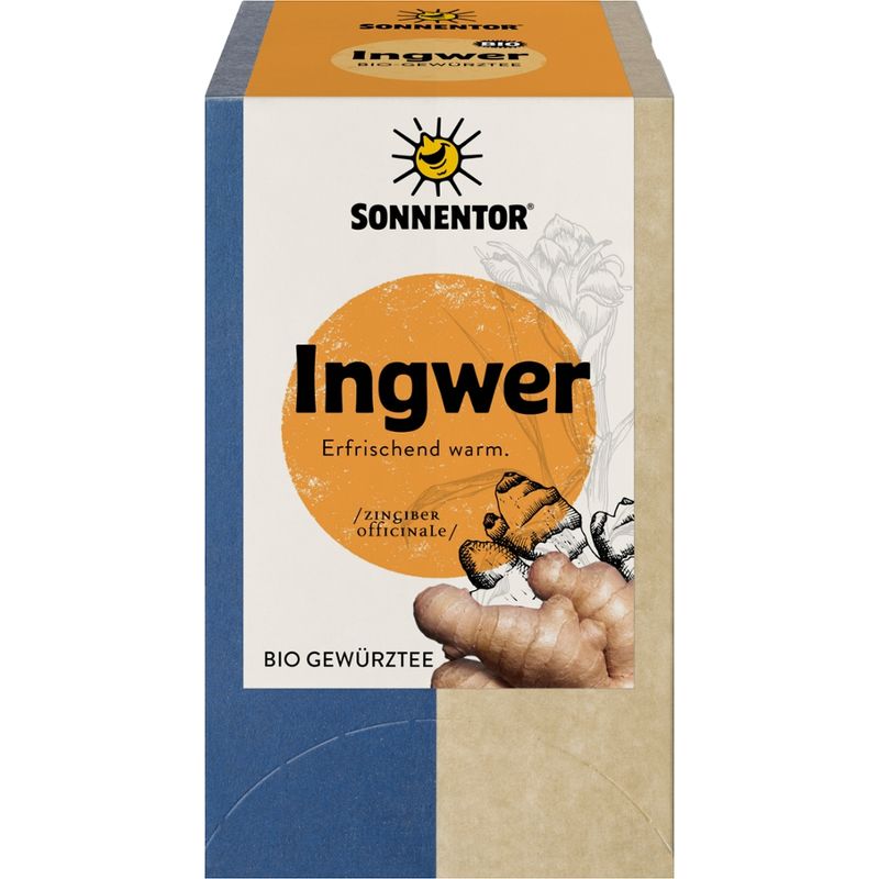 Sonnentor Ingwer Tee, Doppelkammerbeutel - Produktbild