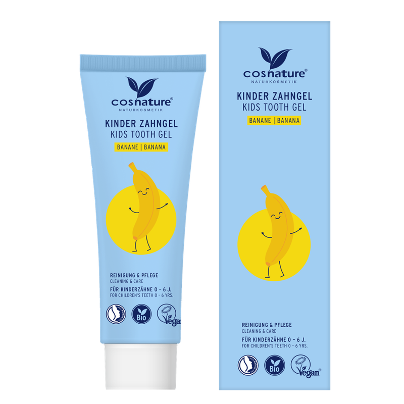 Cosnature  Kinder Zahngel Banane 75ml - Produktbild