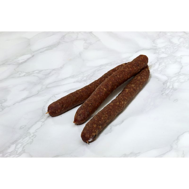 Chiemgauer Naturfleisch Pfefferbeißer, 2 Stück 65 g, SB, kbA - Produktbild