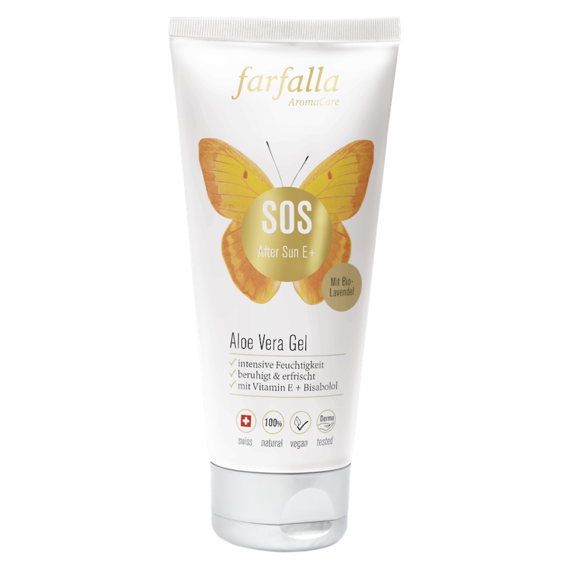 farfalla SOS After Sun E+ Aloe Vera Gel, 100ml - Produktbild