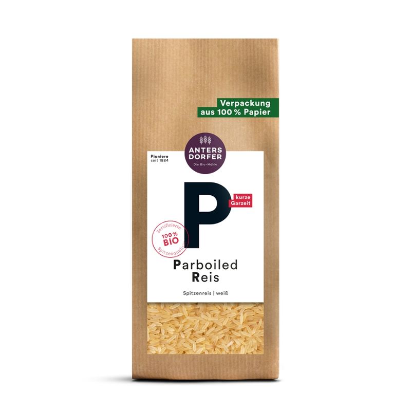 Antersdorfer - Die Bio-Mühle Bio Parboiled Reis weiß - Produktbild