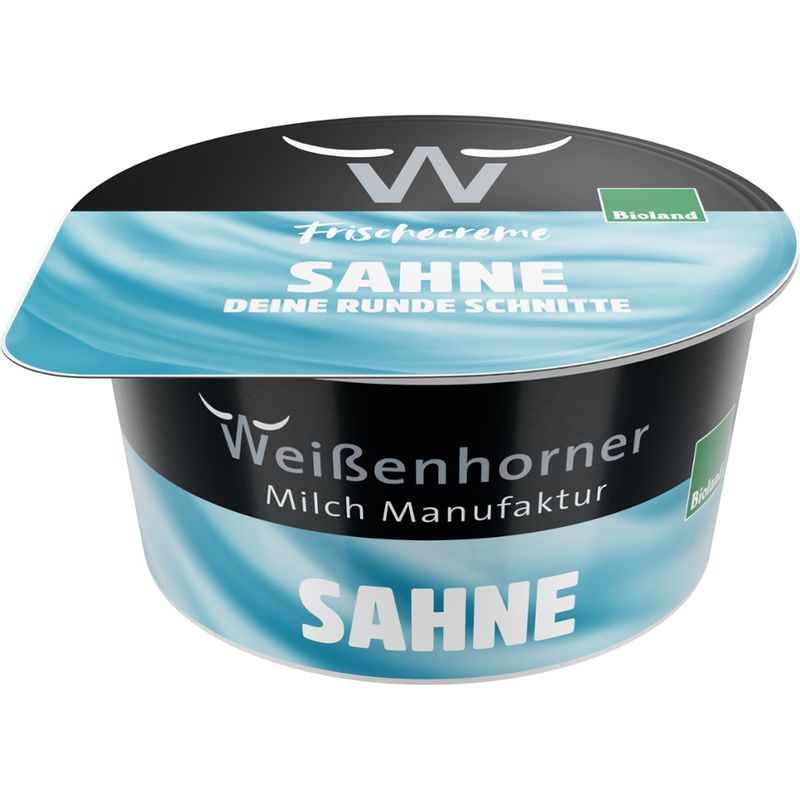 Weißenhorner Milch Manufaktur WH MM Bioland FrischeCreme Sahne - Produktbild