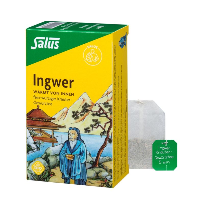 Salus® Salus® Ingwer Kräuter-Gewürztee-Mischung bio 15 FB - Produktbild