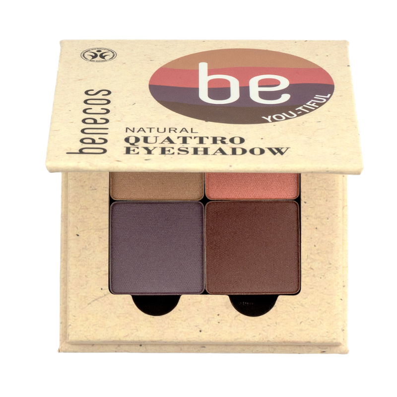 benecos benecos Natural Quattro Eyeshadow beautiful eyes - Produktbild