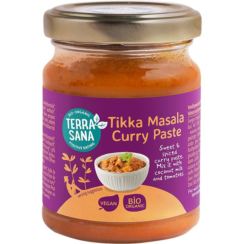 TerraSana Indische Tikka Masala Currypaste - Produktbild