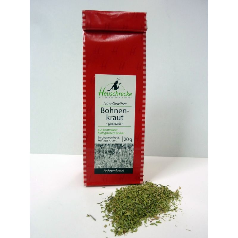 Heuschrecke Bohnenkraut (Berg-) geschnitten, kbA - Produktbild