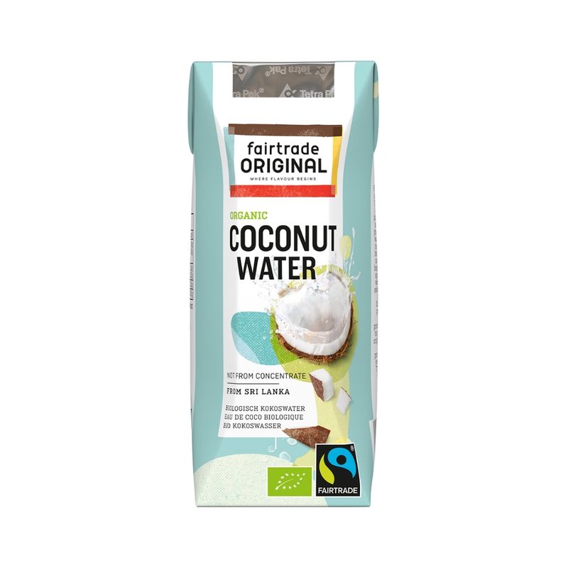 Fairtrade Original Biologisches und Fairtrade-zertifiziertes Kokoswasser aus nachhaltigem Anbau - Produktbild