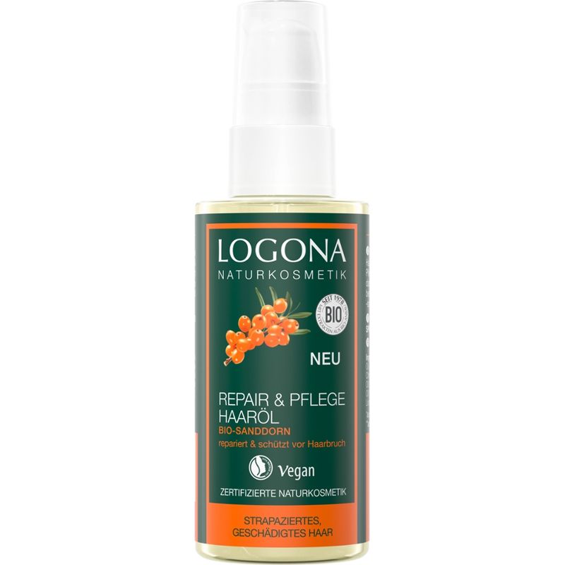 Logona Repair & Pflege Haaröl Bio-Sanddorn - Produktbild