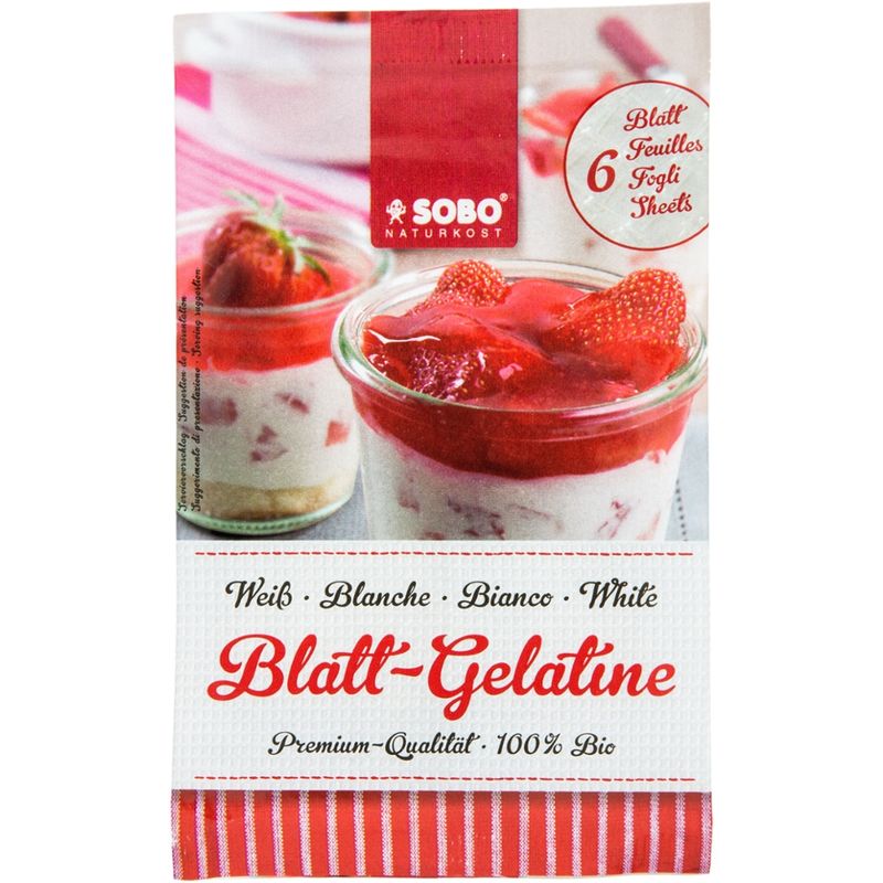 Sobo Blatt Gelatine - Produktbild