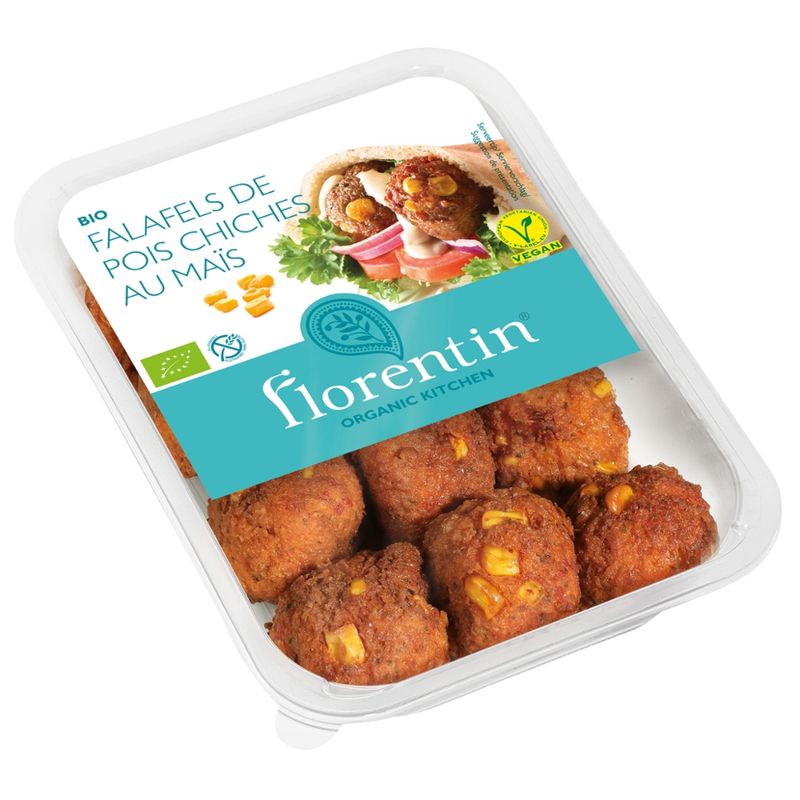 Florentin Kichererbsenbällchen mit Mais und Paprika - Produktbild