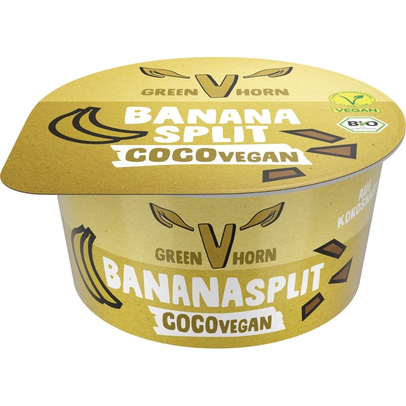 Greenhorn GH Coco Vegan Banana-Split 125g - Produktbild