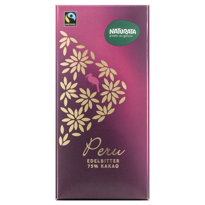 NATURATA Peru Edelbitter 75% - Produktbild