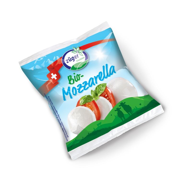 Züger Frischkäse AG Züger Bio Mozzarella Kugel 100g SGA - Produktbild