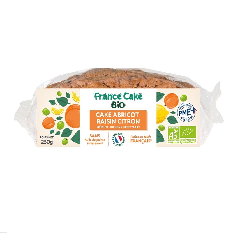 France Cake  Cake Aprikose, Rosine, Zitrone - Produktbild