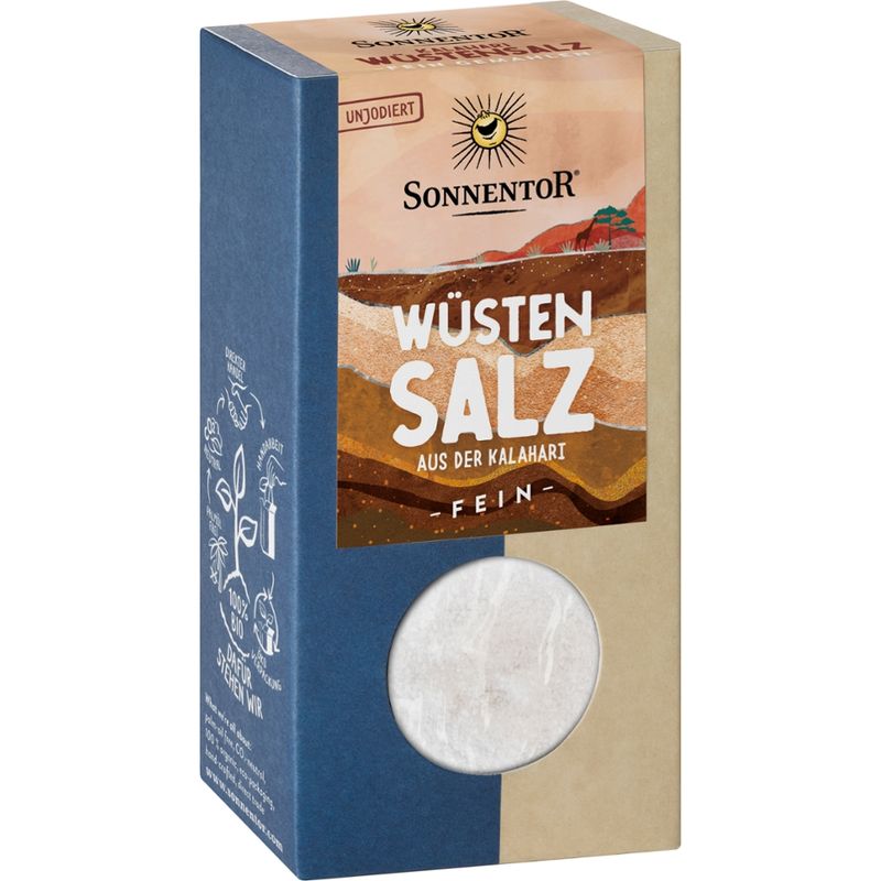 Sonnentor Kalahari Wüstensalz fein, Packung - Produktbild