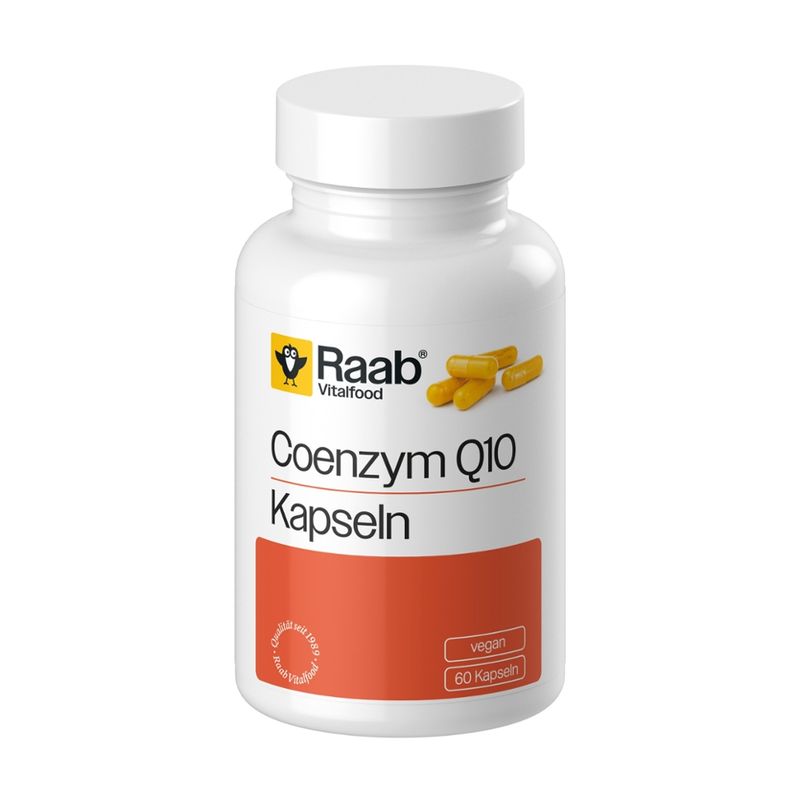 Raab Vitalfood Coenzym Q10 Kapseln 60 Stk - Produktbild