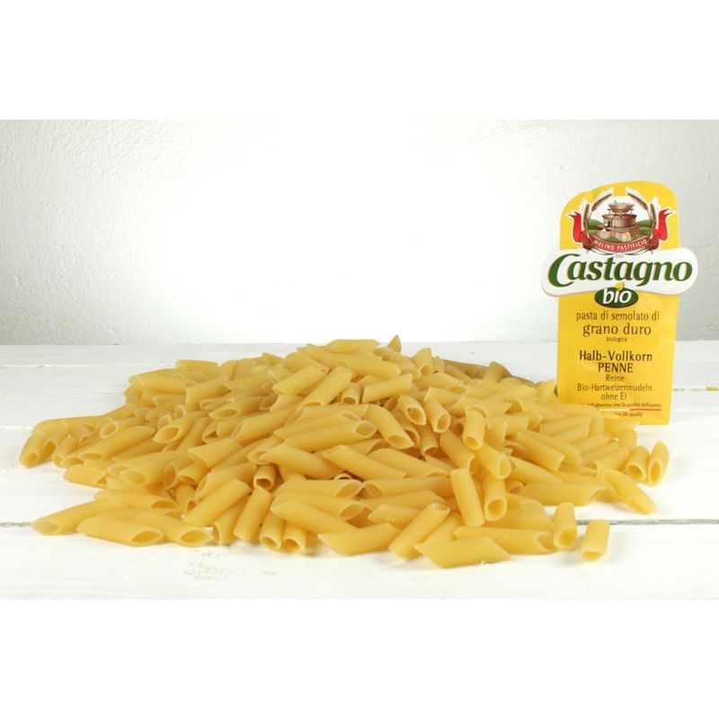 Bartke direkt Penne semolato Halbvollkorn - Produktbild