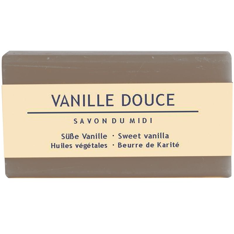Savon du Midi Seife mit Karité Butter Vanille Douce/Süße Vanille/Sweet Vanilla 100g - Produktbild