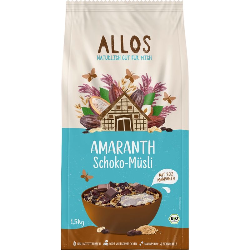 Allos Amaranth Schoko-Müsli - Produktbild