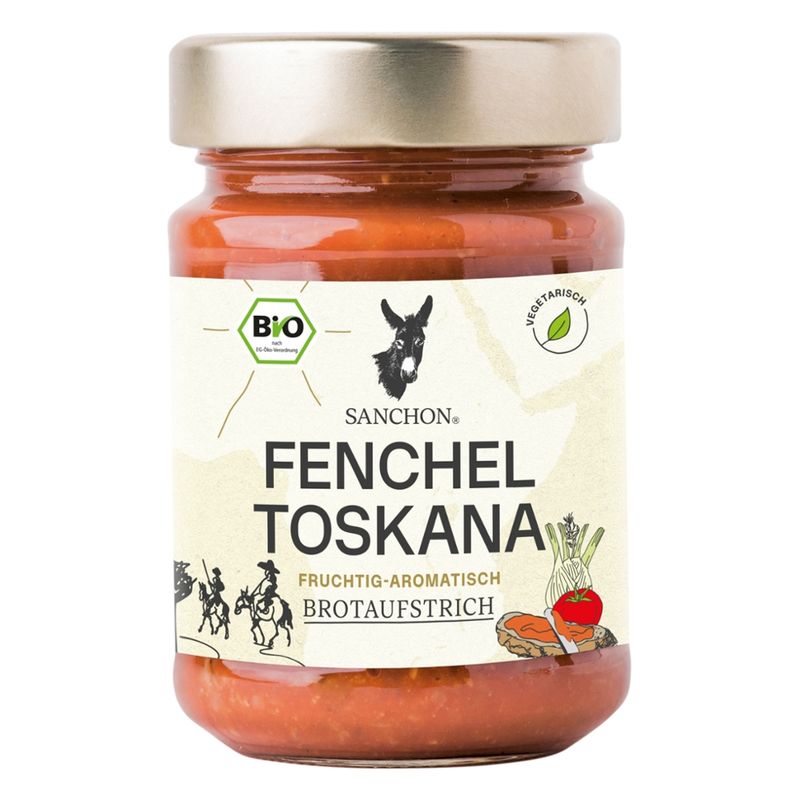 Sanchon BA Brotaufstrich Fenchel Toskana, 190 g, SANCHON, bio - Produktbild