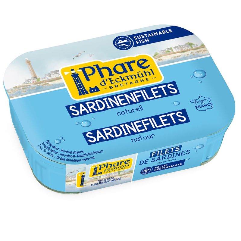 Phare d´Eckmühl Sardinenfilets Naturell, 100g Phare d'Eckmühl - Produktbild