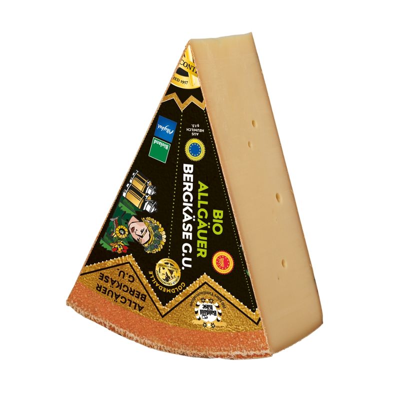 Baldauf Käse Baldauf Bio Allgäuer Bergkäse g.U. 1/8 Laib - Produktbild