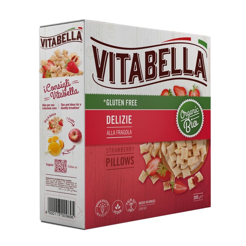 Vitabella Vitabella Bio Erdbeer Kissen glutenfrei - Produktbild