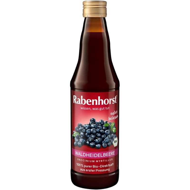 Rabenhorst Waldheidelbeere Muttersaft BIO - Produktbild